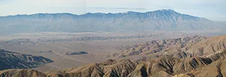 A photograph of an earthquake fault.