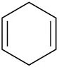 In a cyclohexane ring, C 1 is double bonded to C 2. C 4 is double bonded to C 5.