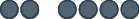 This figure shows a row of 6 dark pink circles, representing negative counters. They are grouped by 2 circles followed by 4 circles.