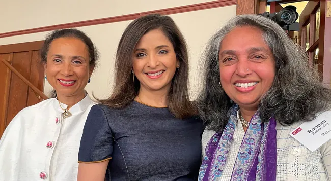 A photograph shows Yamini Rangan.