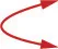 This image displays two stylized red arrows arranged to form a continuous, closed loop. This visual arrangement often symbolizes a cycle, repetition, a feedback mechanism, or a process that returns to its origin.