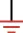 The figure shows a symbol with one vertical line connected to a horizontal line. The horizontal line has a short line under it, which in turn has another shorter line under it.