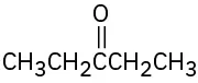 A C5 chain with a keto group on the C3 position.