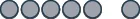Six gray circles, five connected in a row and one separate, suggesting a multi-step process or selectable items.